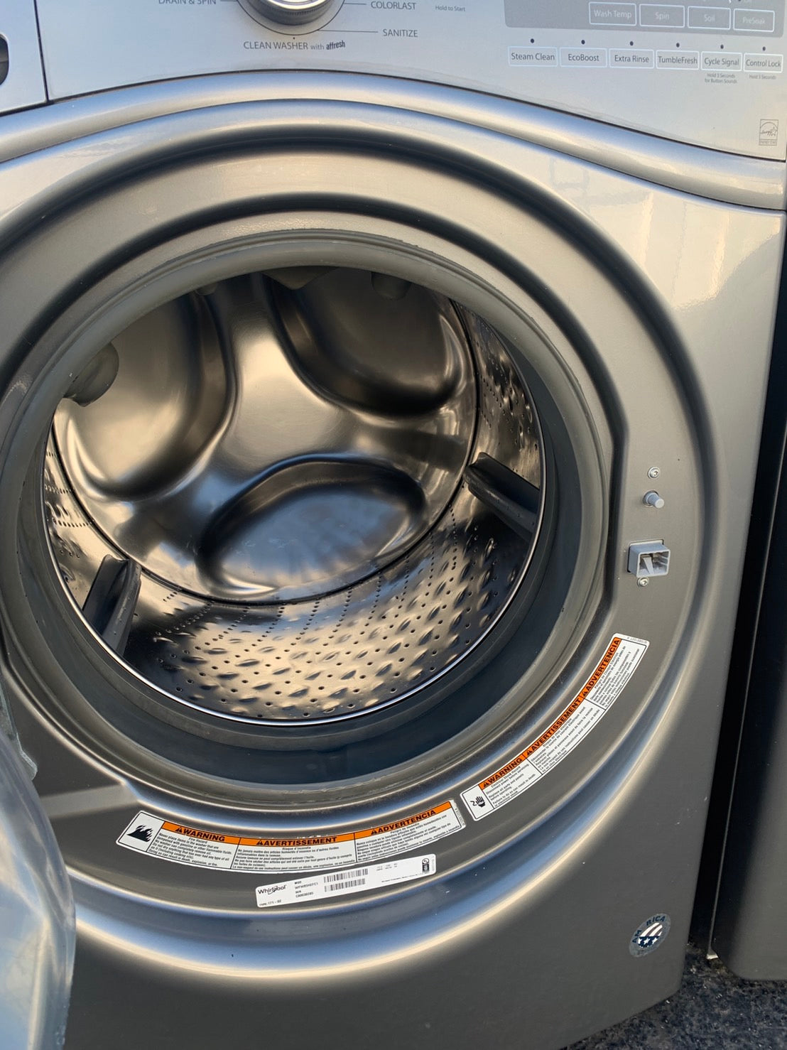 Whirlpool Washer and Dryer Front Load Whirlpool Washer and Dryer Front Load